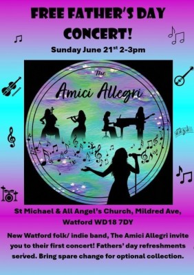 St Michael and All Angels Watford news image - Amici Allegri