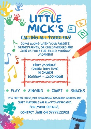 St Michael and All Angels Watford news image - Little Mick’s
